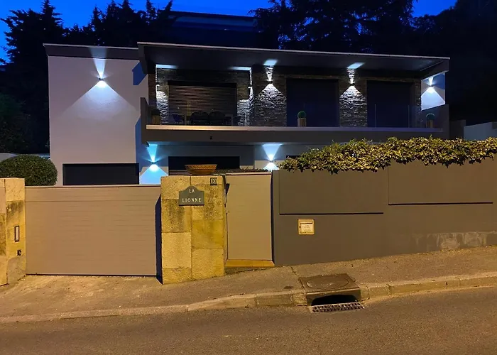 빌라 De Charme La Lionne-piscine-12 Pers *