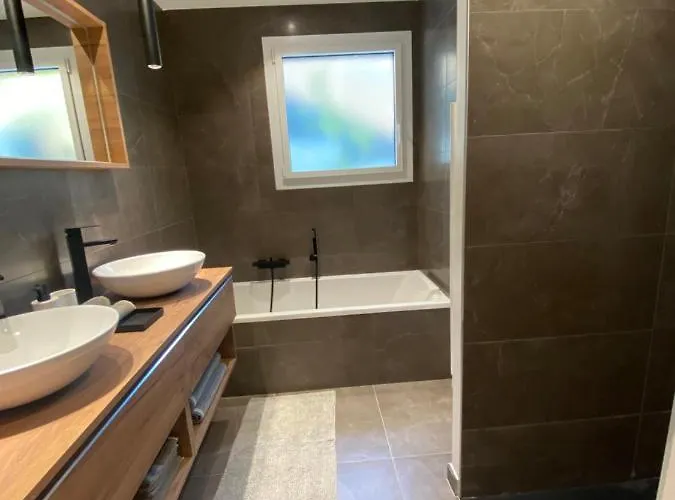 De Charme La Lionne-piscine-12 Pers 빌라